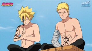 BORUTO APRENDE O MODO SÁBIO DOS SAPOS COM O NARUTO! 😏 Boruto Shippuden Episódio 50 Completo!