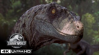 The Best Velociraptor Scenes in 4K HDR | Jurassic World