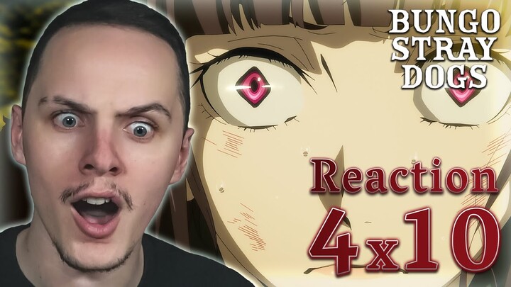 NO WAY?!! | Bungo Stray Dogs Season 4 Episode 10 Reaction