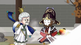 Sun Wukong plays badly to find out what the Jade Emperor is thinking, and Manjusri becomes an experi
