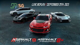 [Asphalt 8: Airborne] MP & Events As Usual and A8 Plus | Live Replay | September 29th, 2023 (UTC+08)