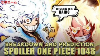 Breakdown Spoilers One Piece Chapter 1048 Reddit - Luffy will beat Kaido, With full power Gear 5