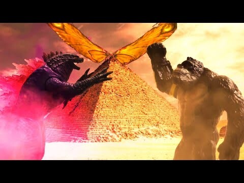 Godzilla VS Kong - Egypt Pyramid Battle | GxK | Full Movie on July 12th