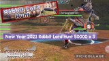 Sword Art Online Integral Factor: New Year 2023 Event Rabbit Lord Hunt 50000 x 3
