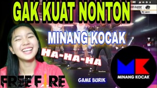 MINANG KOCAK BUAT ULAH DI GAME FREE FIRE REACKTION HERMA