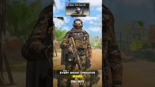 EVERY GHOST SKIN IN COD MOBILE 😍 (15 SKINS)