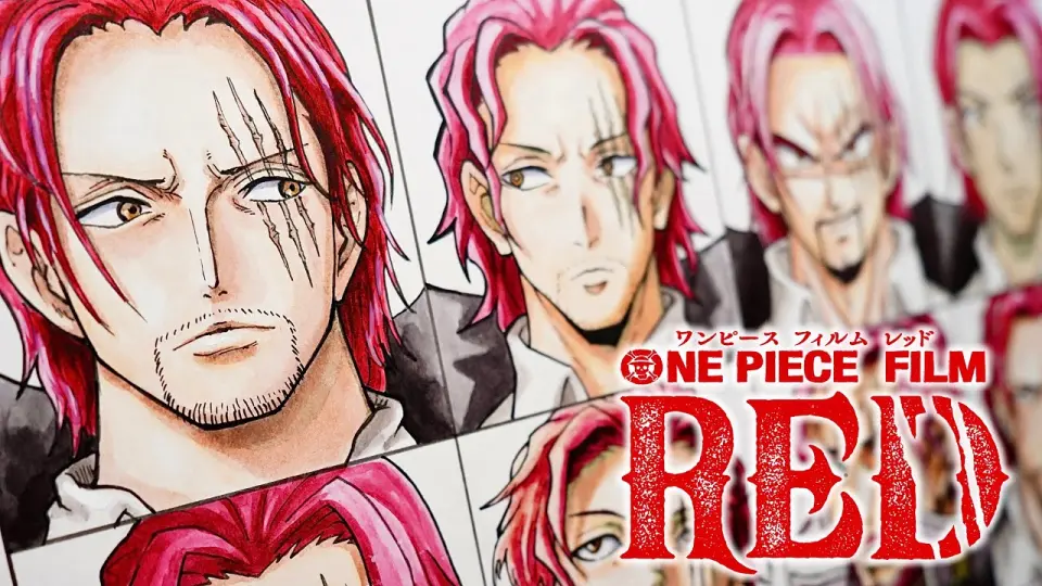 Drawing Shanks In Different Anime Styles シャンクス12種類のアニメスタイルで描く Onepiece ワンピース Bilibili