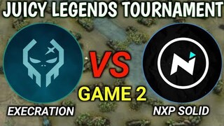 NXP SOLID VS EXECRATION GAME 2 (NXP VS EXE)