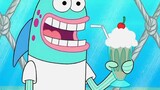 Spongebob menyelamatkan nyawa instruktur, dan instruktur mengajarinya membuat milkshake terbaik di d