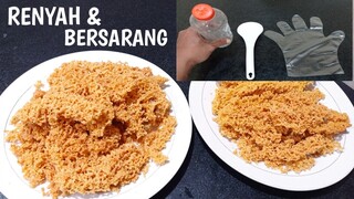 3 CARA RESEP KREMES AYAM GORENG || PAKAI BOTOL, CENTONG & SARUNG TANGAN.