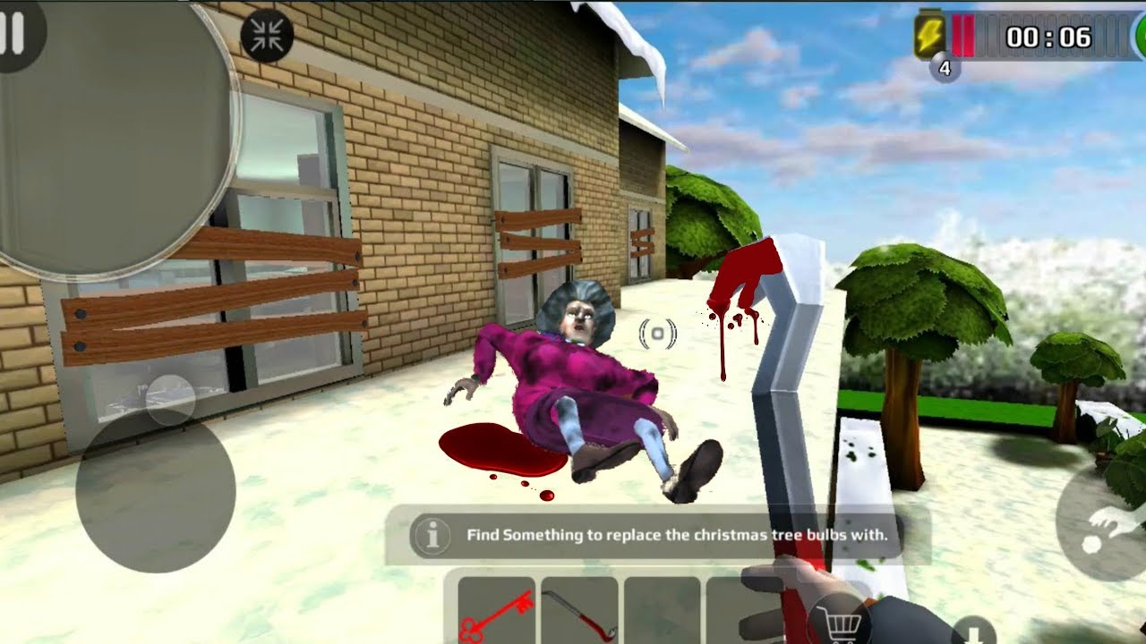 Play As Wednesday And Slendrina In Scary Teacher 3D