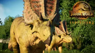 PREHISTORIC FOREST - Life in the Cretaceous || Jurassic World Evolution 2 �� [4K] ��