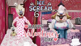 Ice Scream 6 Valentine's Mod All Jumpscares (Valentines Special)