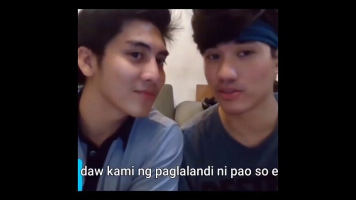 Gaya sa Pelikula| Kilig Session ulit with Pancakes Ian(Vlad) and Paolo (Karl)|  BL Series