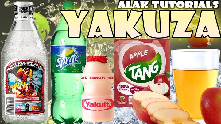 YAKUZA GIN Mix! Yakult & Tang Apple Sprite Pinoy Cocktail | Alak Tutorials 273