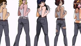 【Renaissance】Using anime historical figures to analyze the history of jeans development