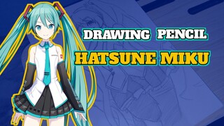 DRAWING PENCIL [ HATSUNE MIKU ] -VannArt