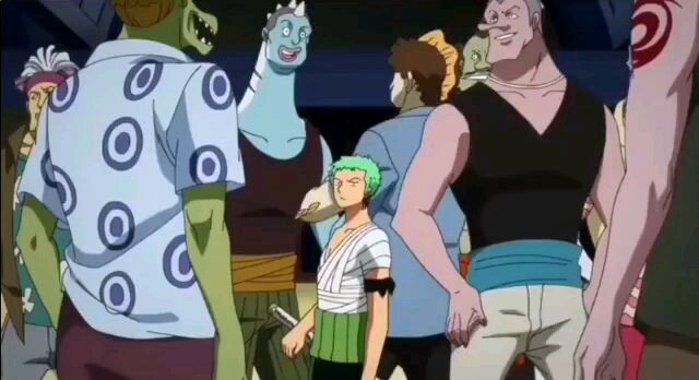 Zoro solo VS FishMan [One Piece]