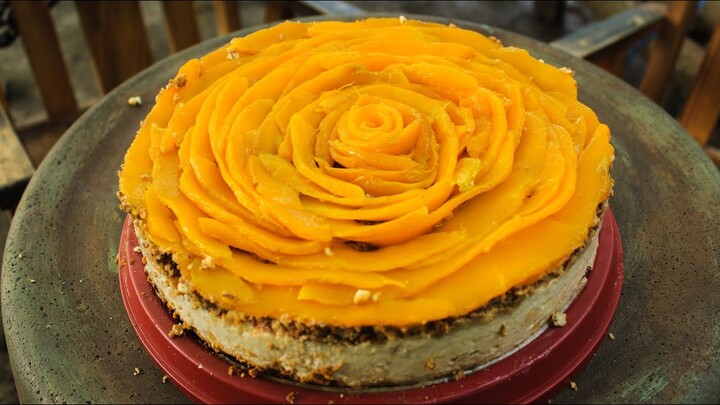 Mango Rose Cake for a special celebration