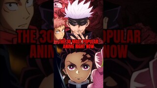 THE 30 MOST POPULAR ANIME RIGHT NOW
