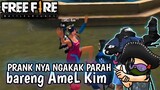 PRANK DI TRAINING BARENG AmeL Kim Ngakak Banget🤣 |FREE FIRE INDONESIA