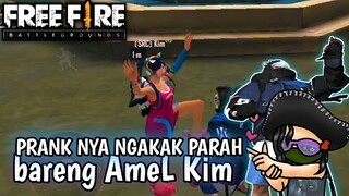 PRANK DI TRAINING BARENG AmeL Kim Ngakak Banget🤣 |FREE FIRE INDONESIA