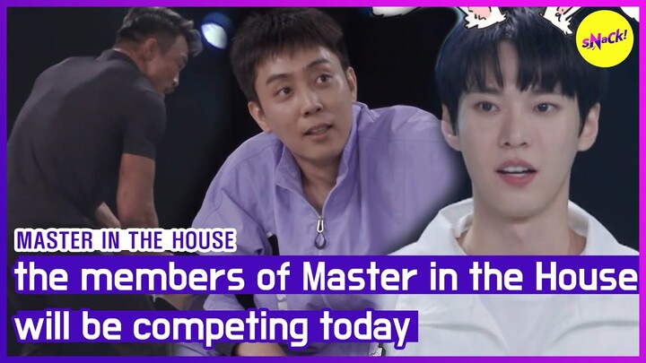 [HOT CLIPS] [MASTER IN THE HOUSE] the members of Master in the Housewill be competing today(ENGSUB)