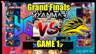 [GAME1] ONIC PH VS YG SEMI FINALS INTERNATIONAL TOURNAMENT MYTEL MYANMAR