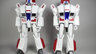 ในที่สุดฉันก็สามารถยืนหยัดเพื่อ A-line ของฉันได้! Transformers KO รุ่น MP57 Skyfire TH01 เปรียบเทียบ