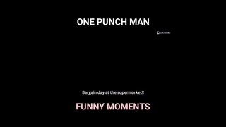 Saitama forgot about Supermarket Sales | One Punch Man Funny Moments