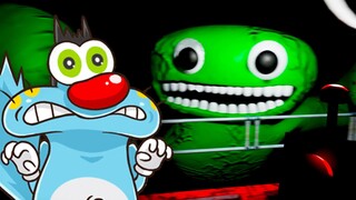 OGGY VISITS GARTEN OF BANBAN! New Horror Game