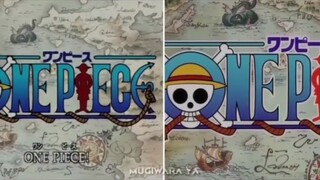 opening one piece dulu dan sekarang