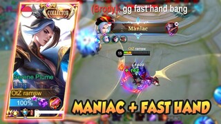 MANIAC + FAST HAND LING, LING VS YSS - LING FASTHAND GAMEPLAY #36