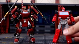 Bạn có thể chơi với kiếm, súng và gậy thật phong cách! Iron Factory Tetsubei/Ironhide Stop Motion Ch