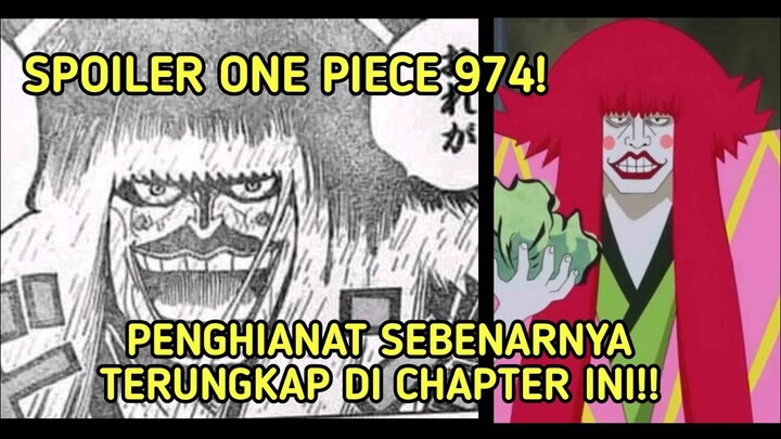 KANJURO SI LICIK! SPOILER ONE PIECE CHAPTER 974 | PERANG WANO ADA DI DEPAN MATA!