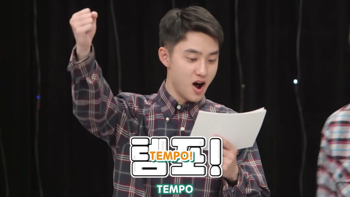 [EXO] Slogan Dukungan Lucu Seperti "Tempo"