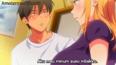 Berduaan dengan kakak tiri yang sudah menikah di rumah🤤