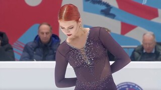 [24-25 Tes Rusia] Shasha Mengembalikan Alexandra TRUSOVA 2024 Kompetisi Tes Grup Dewasa Figure Skati