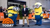 Steve Carell Stops By The TODAY Plaza — And Brings Some Minions