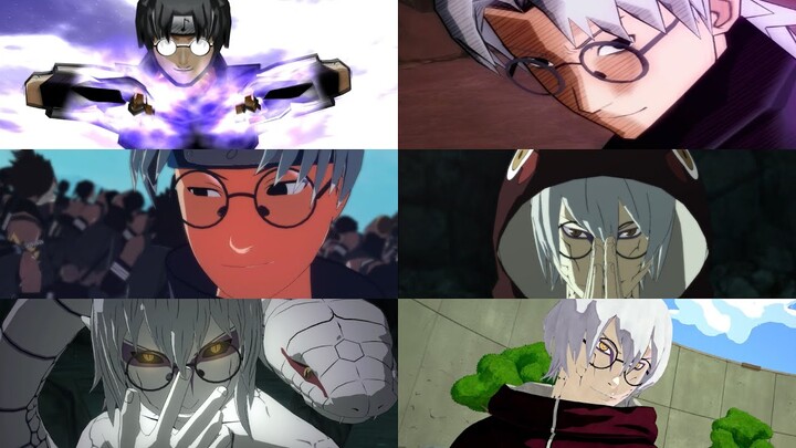 All Kabuto Yakushi Ultimate Jutsus (Ultimate Jutsu Evolution)