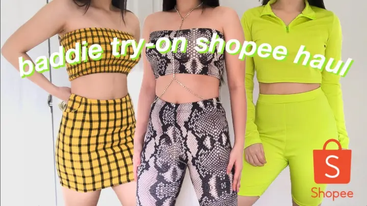 AFFORDABLE BADDIE CLOTHES, BELTS, AND BAGS FROM SHOPEE!! (Philippines)