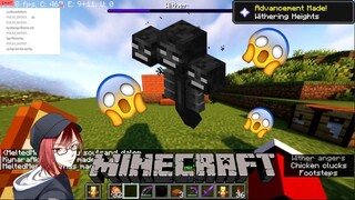 PERTAMA KALI MELAWAN WITHER 😱😱😱!!!!