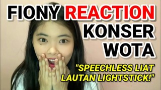 SPEECHLESS! "Fiony JKT48" Reaction Konser Wota
