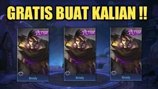 KAPAN LAGI ! SKIN STARLIGHT BRODY GRATIS !!