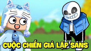 MEOWPEO MINI GAME: CUỘC CHIẾN GIẢ LẬP SANS TRONG MINI WORLD