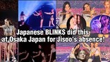 BLACKPINK Lisa, Rosé & Jennie Did this at BORNPINK IN OSAKA JAPAN 🔥