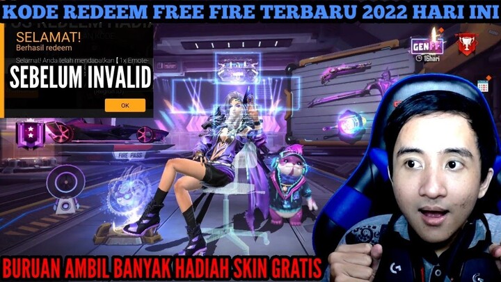 KODE REDEEM FF APRIL TERBARU 2022 HARI INI BURUAN AMBIL ! - FREE FIRE INDONESIA