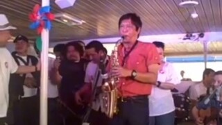 Bong bong Marcos playing GURENGE op from Demon Slayer 🔥