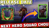 Chou Upcoming Hero Squad Skin | New Design | Release Date | MLBB