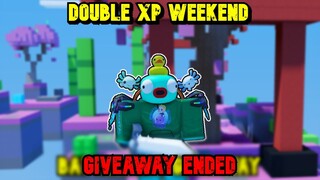 (Giveaway Ended) Double XP Weekend Update News Roblox BedWars